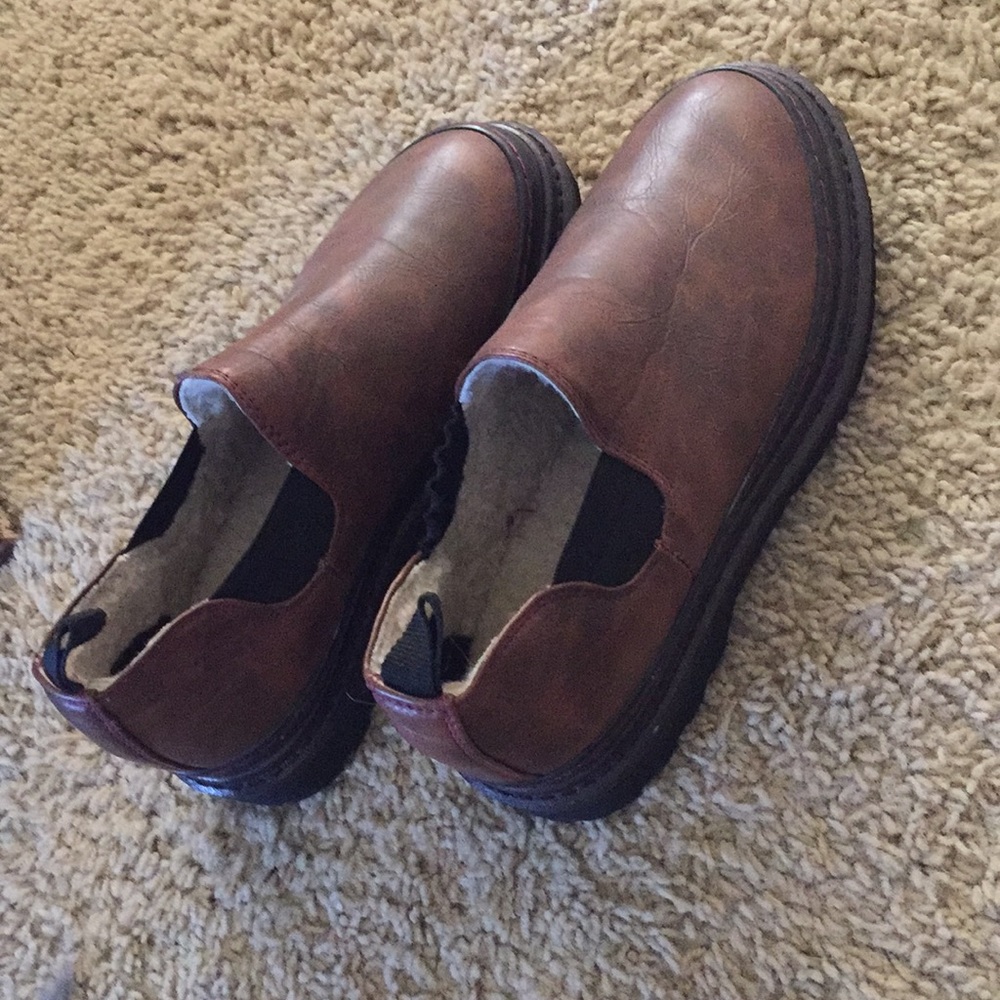 Leather Outside Boots